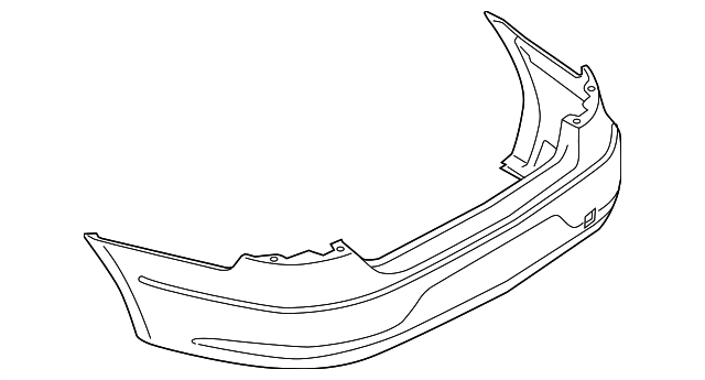 Bumper Cover (Unpainted) 3c8807421kgru - View 2