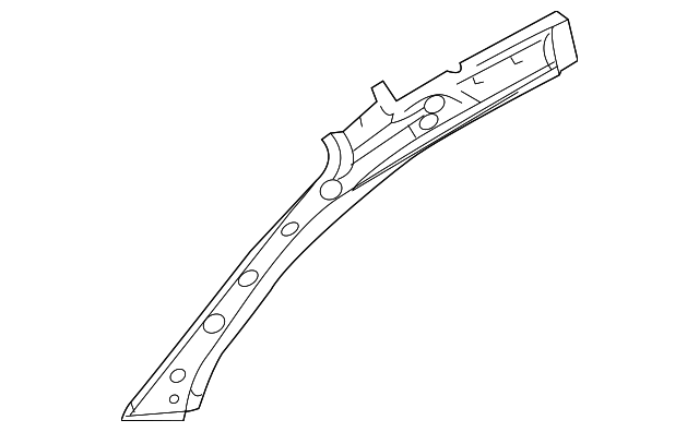 Hinge Pillar Reinforced 1K5-809-203 - View 16