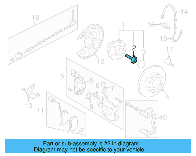 Bearing Assembly Bolt WHT-007-150 - View 59