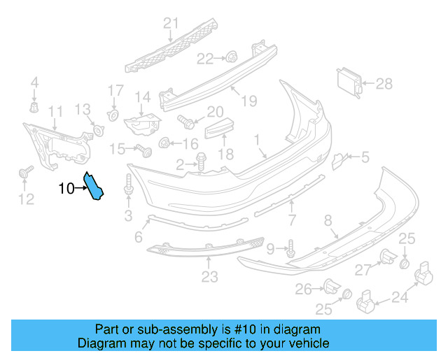 Tow Eye Cap (Unpainted) 3c8807241agru - View 6