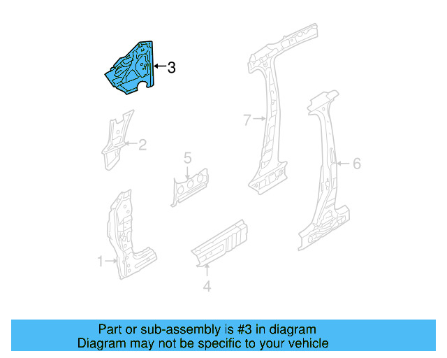Upper Reinforced 1K5-802-124 - View 3