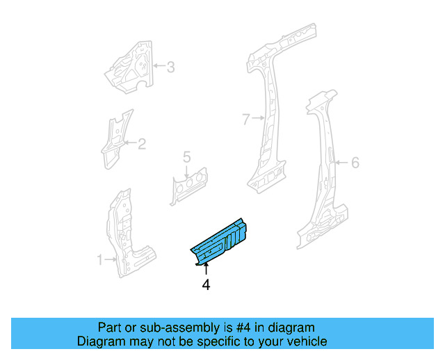 Inner Rocker 1K4-810-608-A - View 17