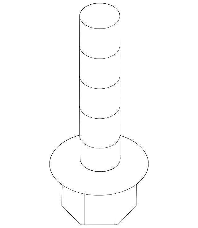 Bumper Cover Mount Bolt WHT-003-954 - View 44