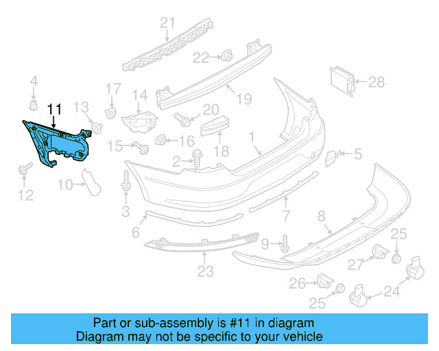 Side Support 3C8-807-376-B - View 3
