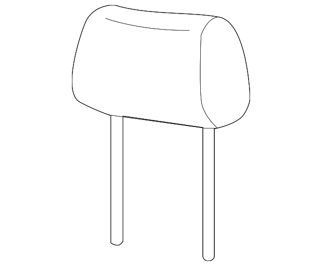 Headrest 6X0-881-901-B-7PW