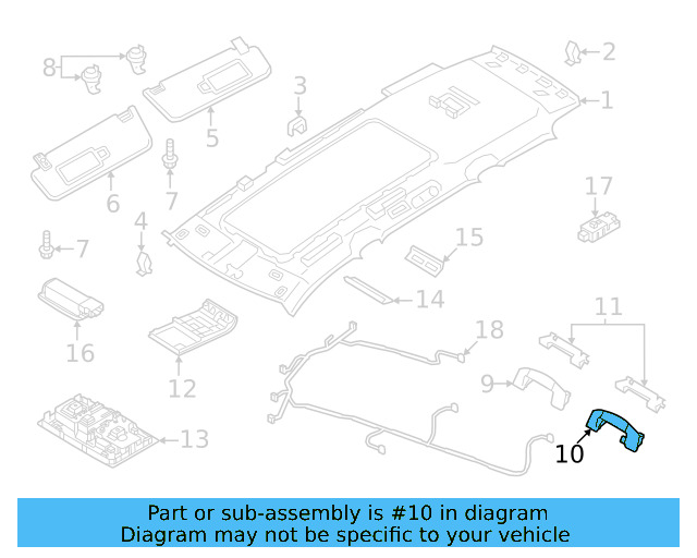 Grip Handle 2G0-857-643-ZA2