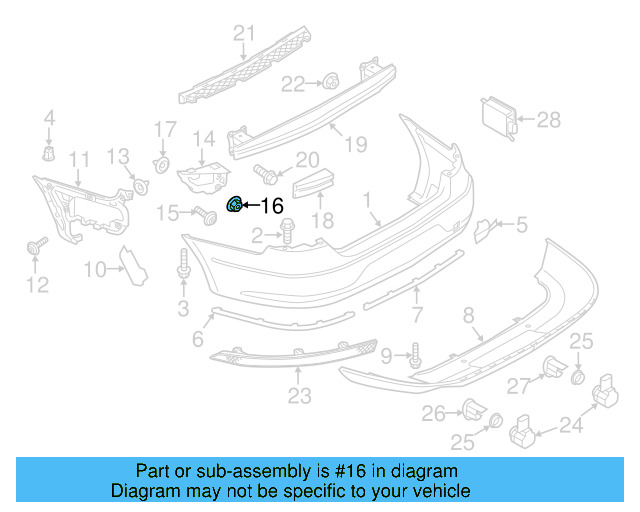 Shock Mount Bolt N-906-484-02 - View 38