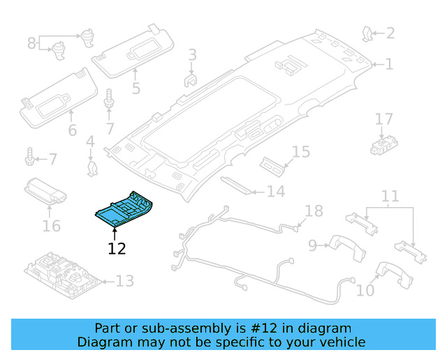 Trim Plate 5G0-867-591-C-82V - View 7