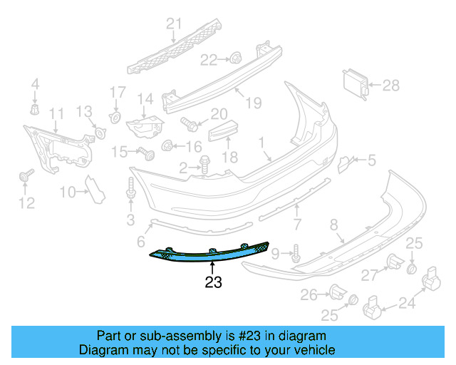 Reflector 3C8-945-105-D