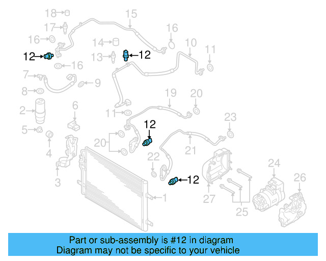 Temp Sensor 4M0-959-603