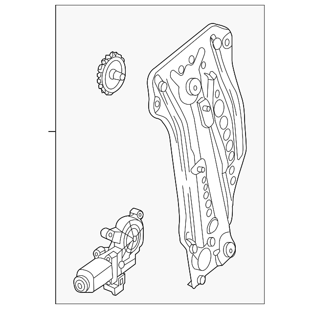 Window Motor 5C3-959-811-D-Z02