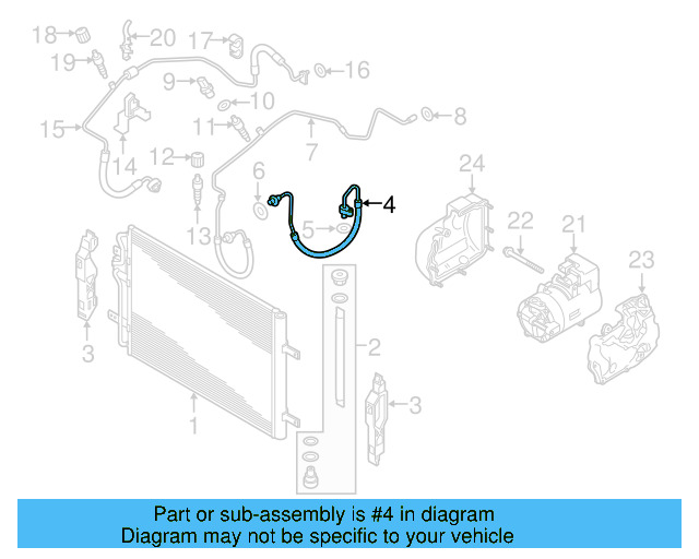Suction Hose 5QE-820-721-K