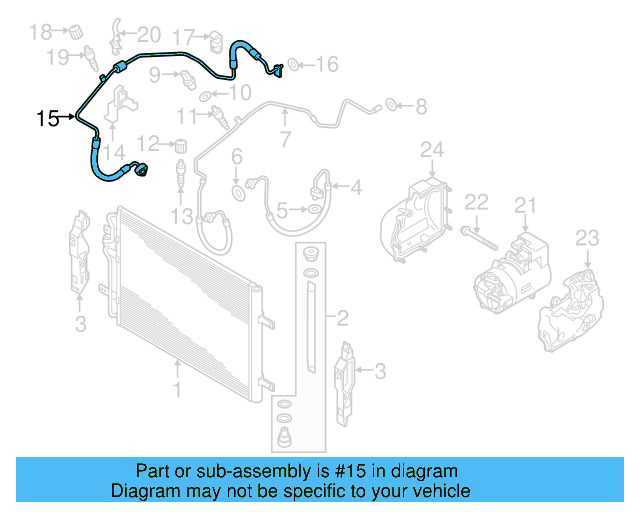 Suction Hose 5QE-816-743-C - View 9
