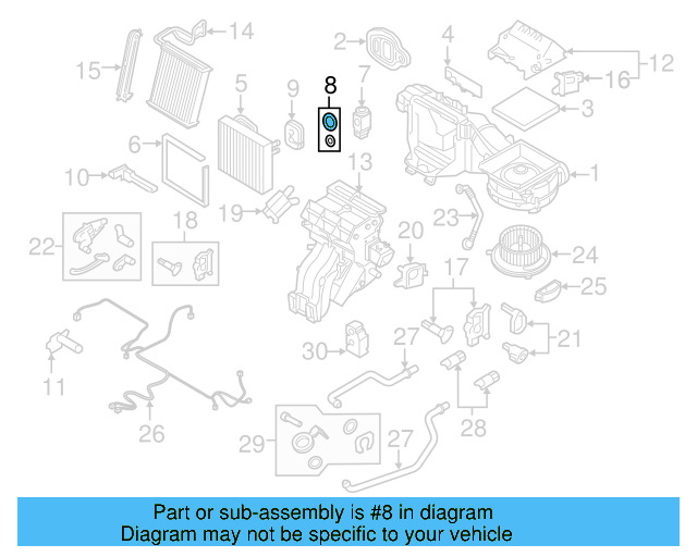 Expansion Valve Seal Kit 5WA-815-155-A - View 36