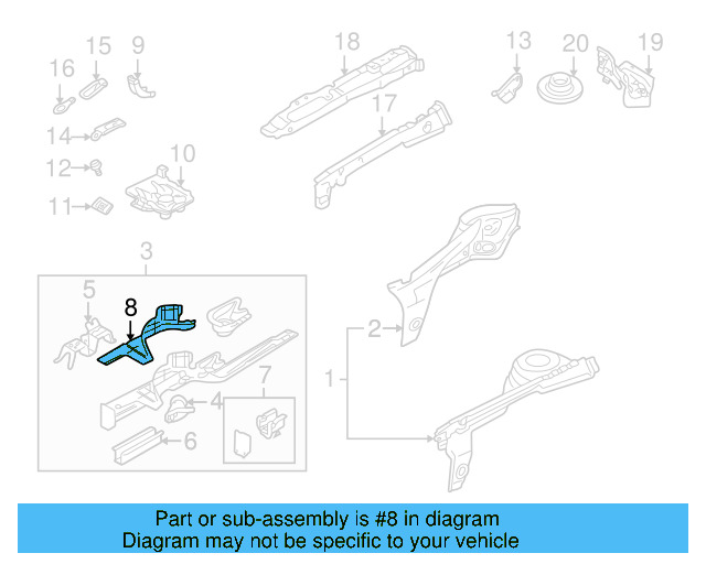 Cover Plate 1J0-803-108-A - View 4
