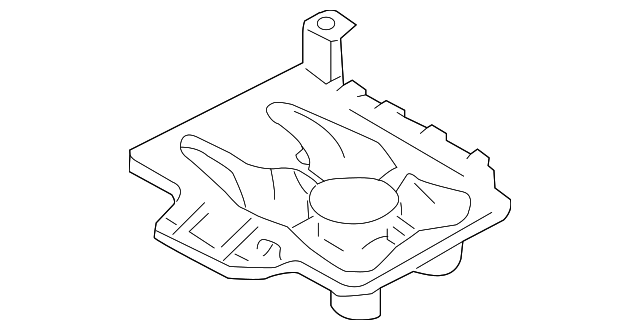 Battery Tray 1JM-915-333-C - View 2