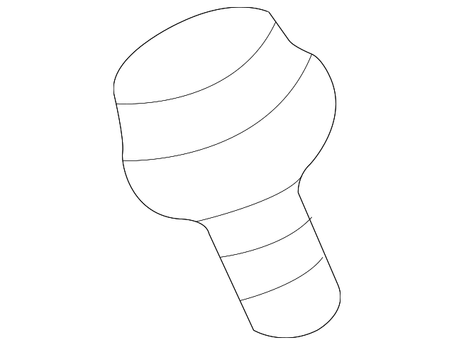 Bumper Cover Bolt N-019-700-5 - View 3