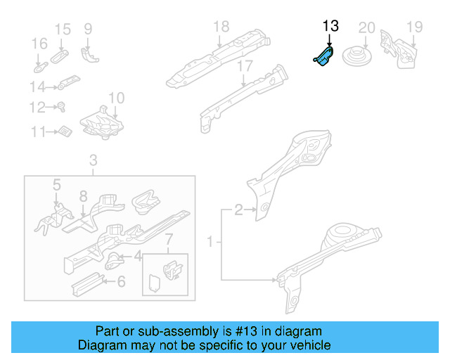 Mount Plate 1J0-810-807