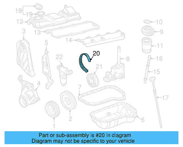 Timing Belt 037-109-119-C
