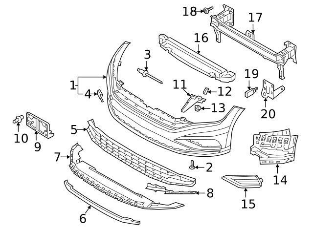 License Bracket Rivet N-038-549-4 - View 72