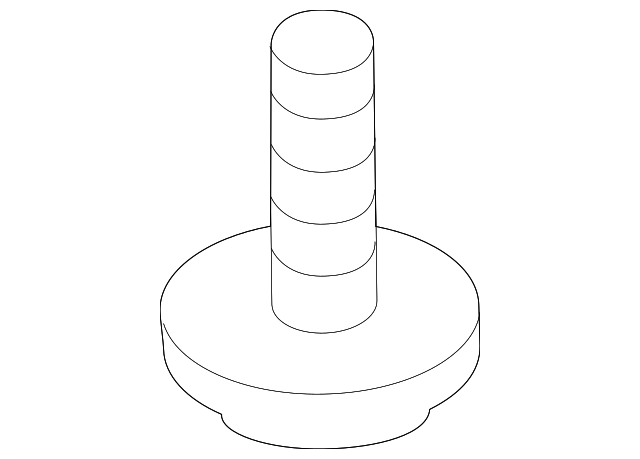 Spoiler Rivet WHT-005-263 - View 10