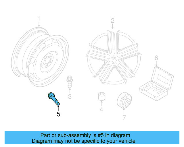 Valve Stem 311-601-361 - View 25