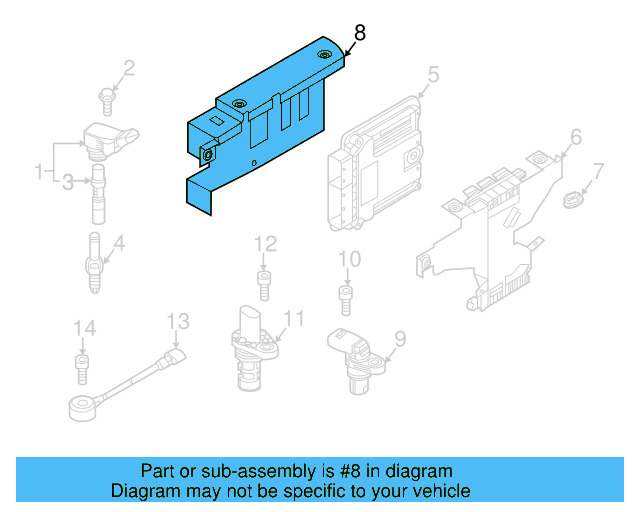Frame 5Q0-907-411-F - View 31