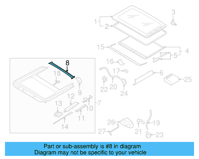 Drip Channel 8D0-877-633-C - View 27