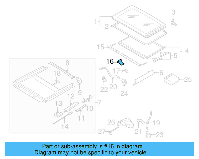 Deflector Mount Kit 8D5-898-671-A - View 44