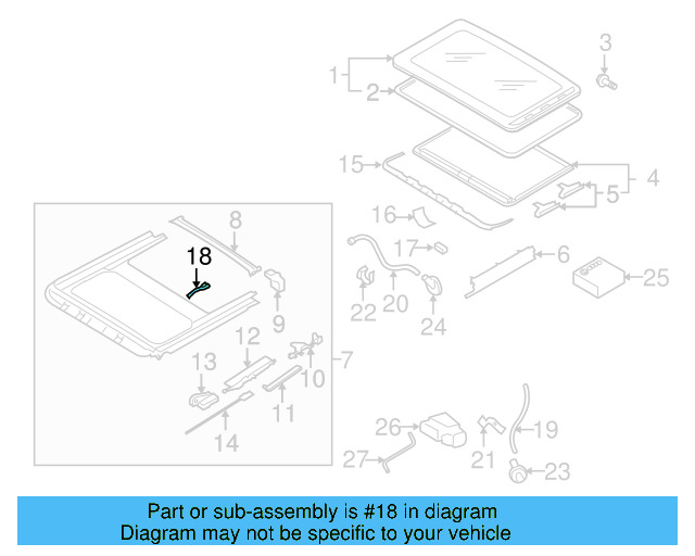 Deflector Mount Kit 8D5-898-671-A - View 8