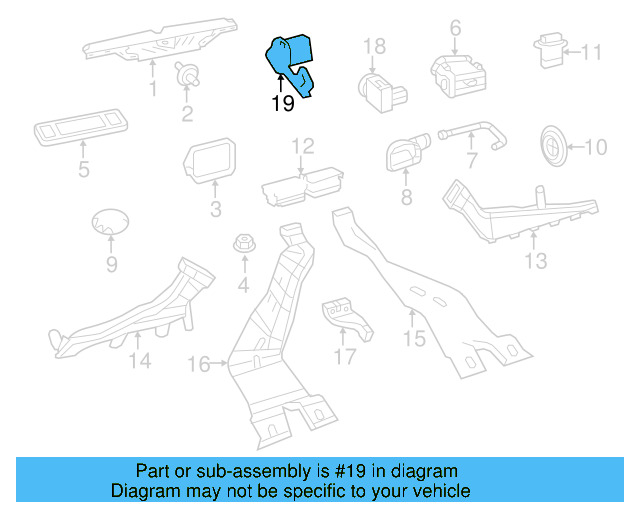 Air Quality Sens Bracket 1K0-971-939-C - View 37