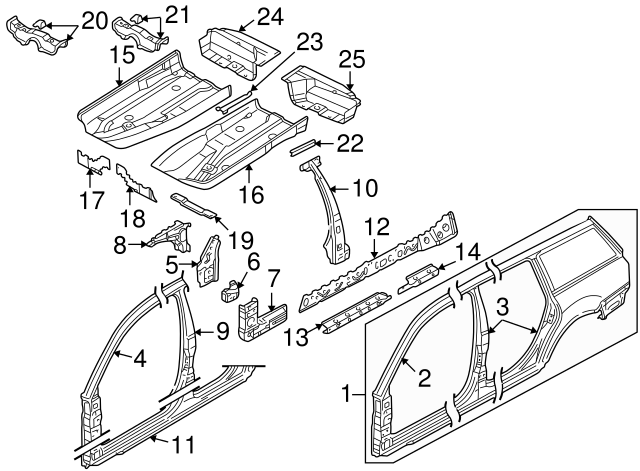 Rocker Panel 3B5-809-848-A
