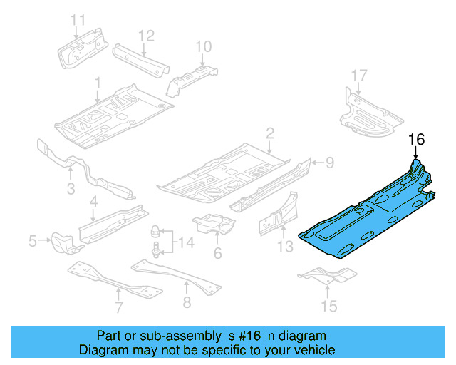 Under 3C8-825-201 - View 4