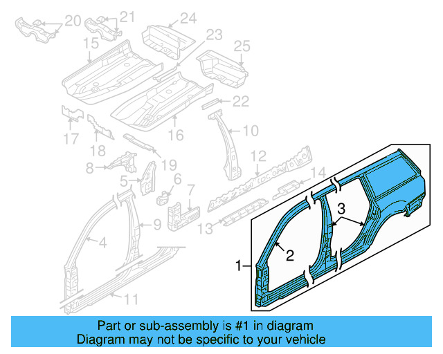 Rear Section 3B5-809-838-A