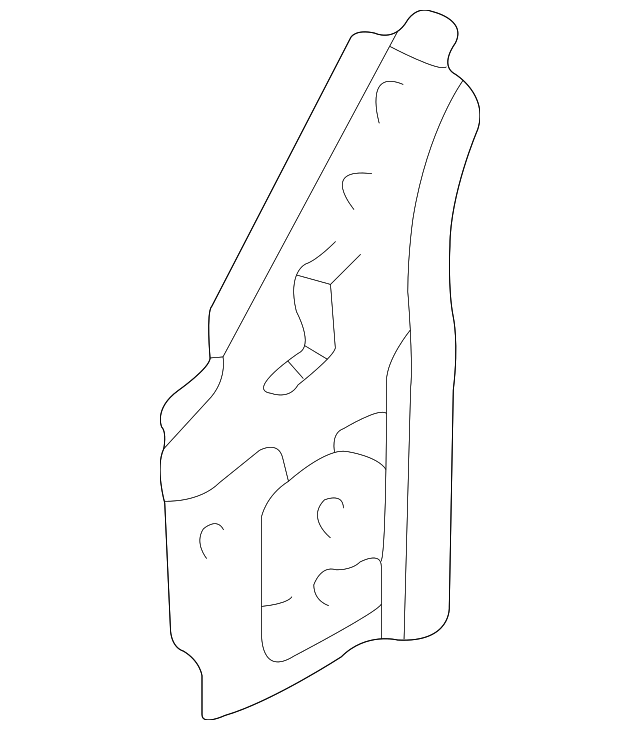 Inner Hinge Pillar 3B0-810-180-C - View 6