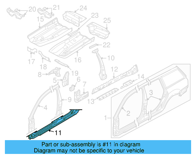 Rocker Panel 3B5-809-847-A