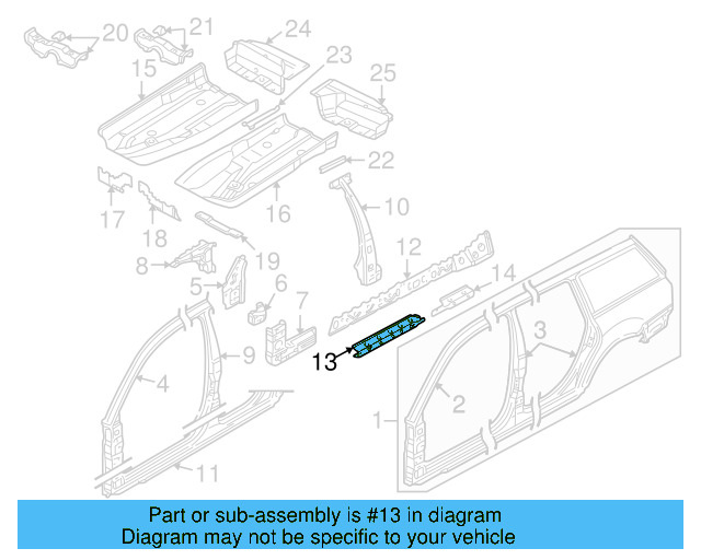 Rocker Reinforced 3B4-810-608-A