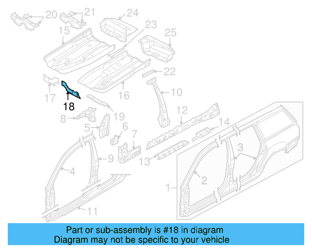 Filler Plate 8D0-805-501 - View 4