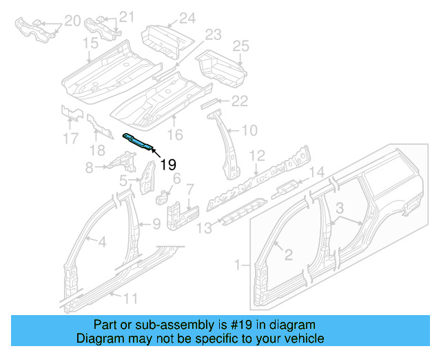 Reinforcement 8D0-804-813-J - View 13