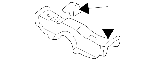 Seat Support 8D0-803-173-G - View 2