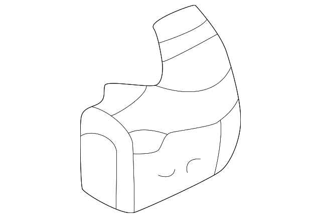 Hinge Pillar Upper Reinforced 3B0-809-621-A - View 8