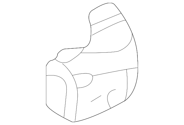 Hinge Pillar Upper Reinforced 3B0-809-621-A - View 13