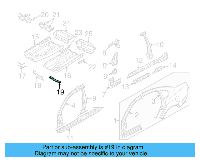 Reinforcement 8D0-804-813-E - View 3