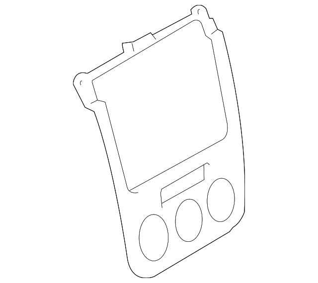 Trim Plate 1K0-858-069-F-75T