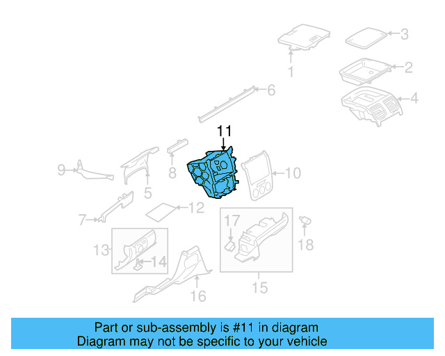 Mount Plate 1K0-858-005-D - View 2
