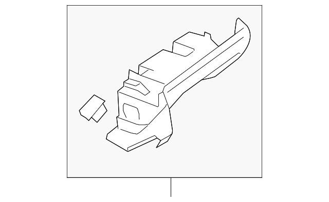 Knee Bolster 1K1-857-114-S-3U6 - View 9