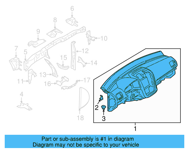 Instrument Panel 1K1-857-001-F-81X - View 12