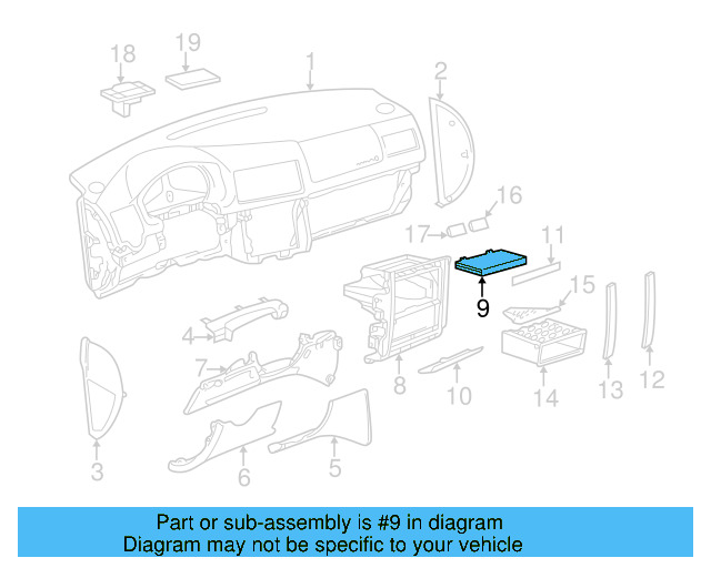 Cup Holder 1J0-858-601