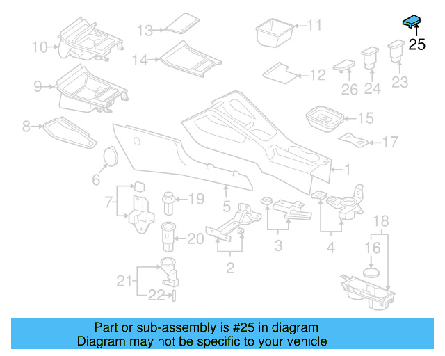 Blank Cover 1K0-959-623-C-3X1 - View 7