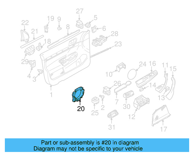 Impact Pad 1K4-868-102-D - View 3